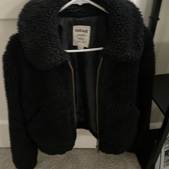 Garage black sherpa jacket - Picture 2 of 5